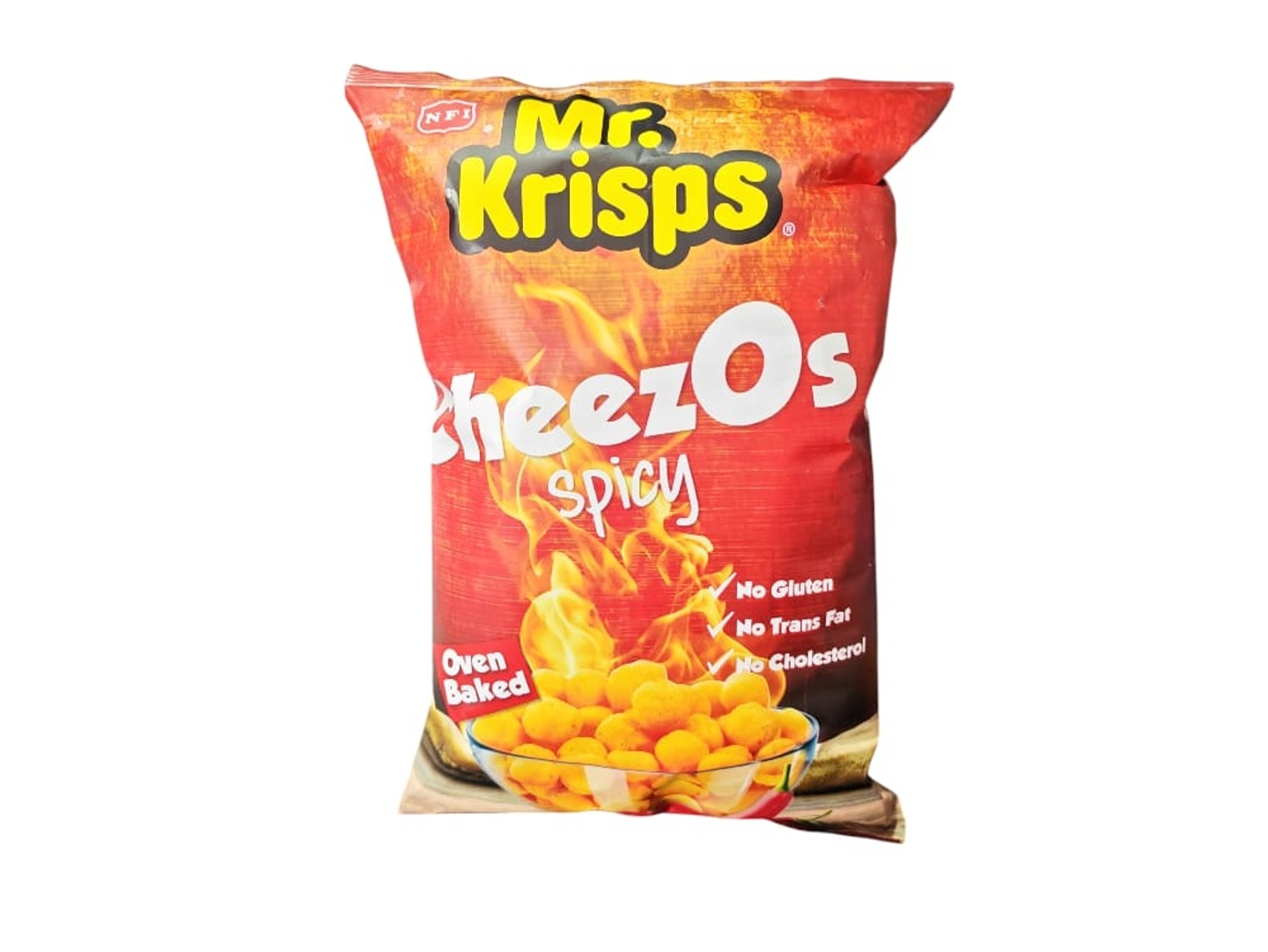 Mr. Crisps Chili Peppers Spicy 80g Bag