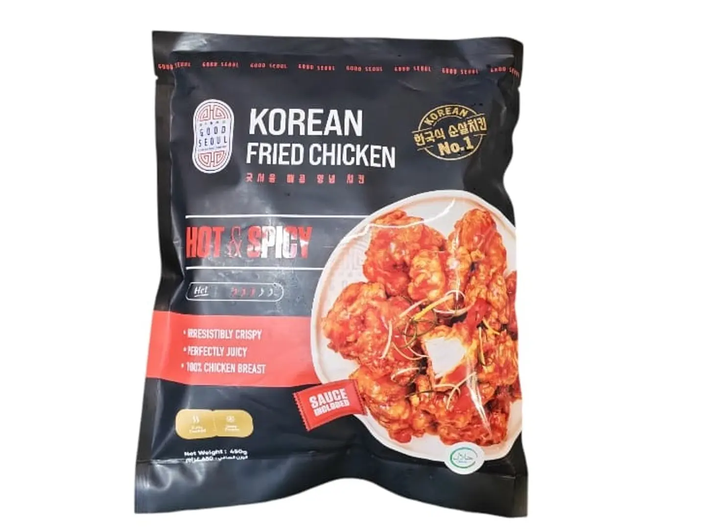 Good Soul Korean Fried Chicken Extra Spicy 450g