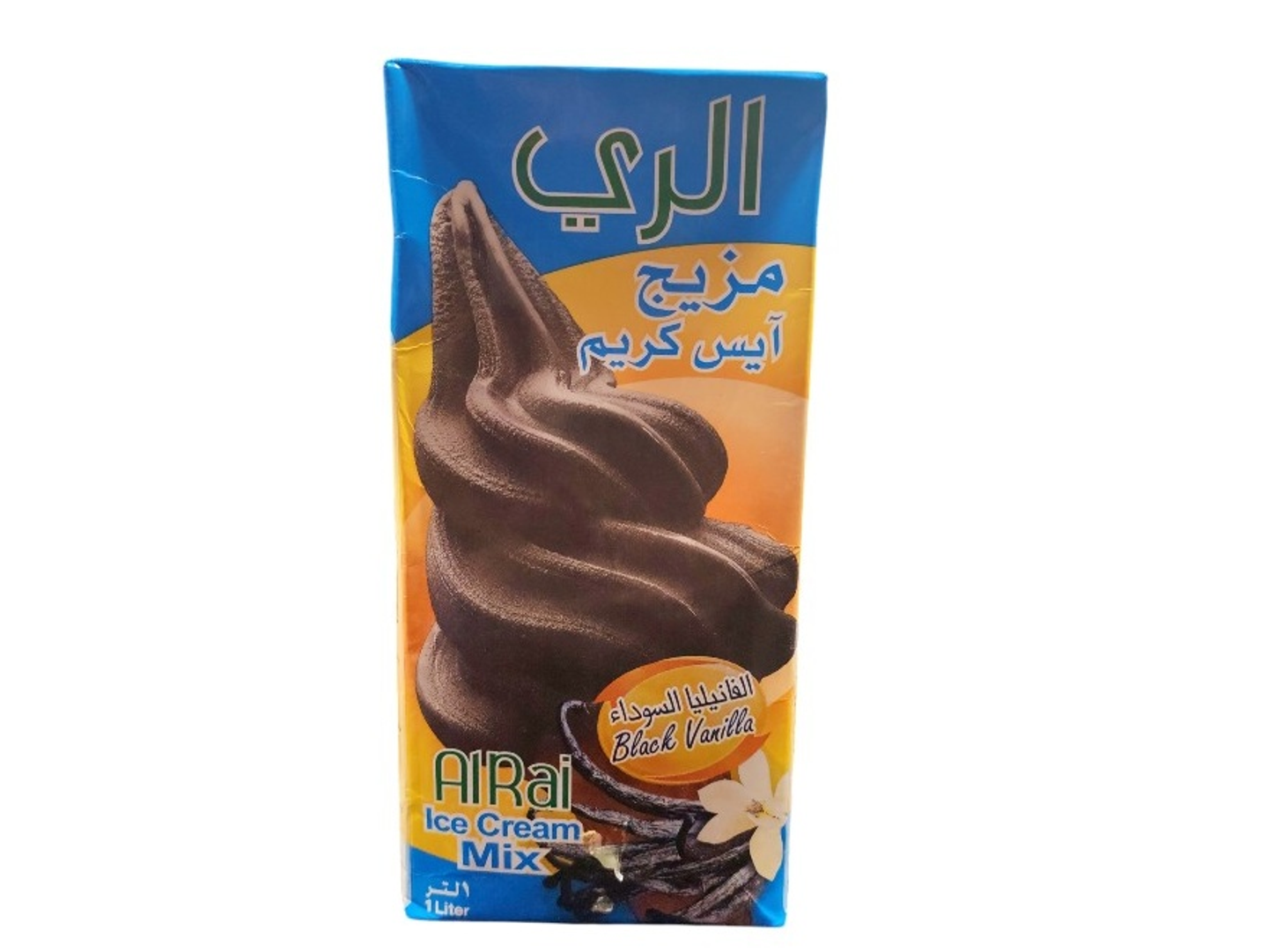 Al Ray Black Vanilla Ice Cream Mix 1 L