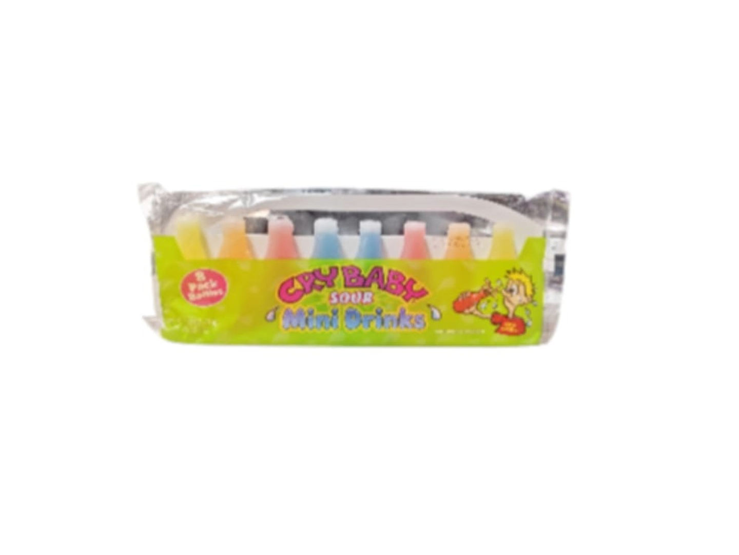 Nick & Nip Wax Candy, An American Product, Sour, 8 Pieces