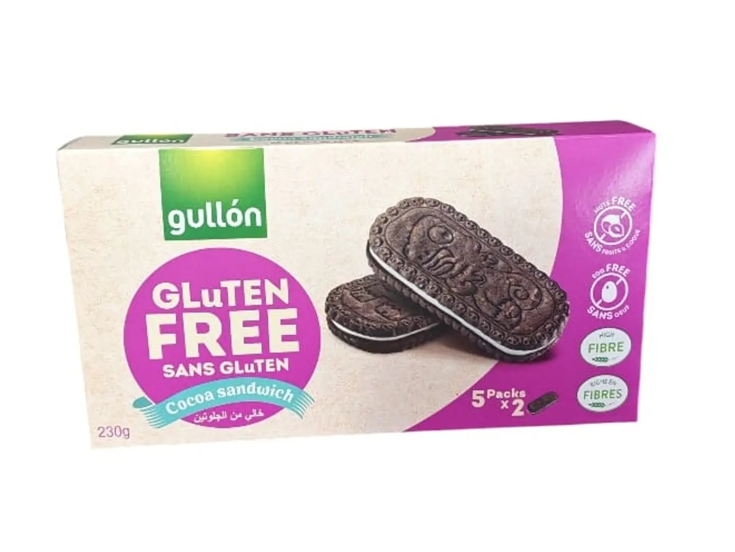 Gluten Free Jollen Cocoa Biscuits With Cream Filling, 230g
