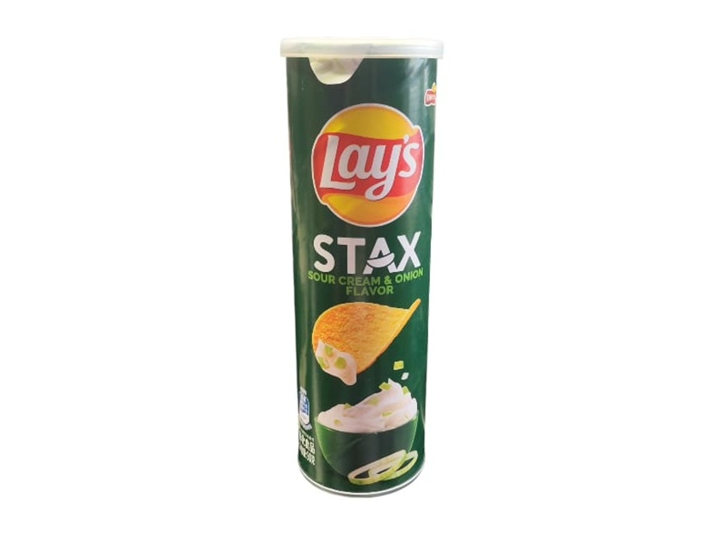 Lay's Sour Cream & Onion Flavor 90g Can Imported