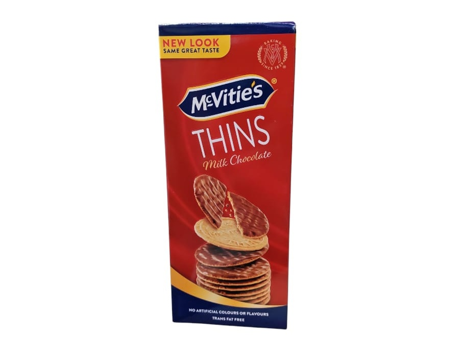 Mc Vitie's Thins Digestive Biscuits Milk Chocolate Flavour 150g