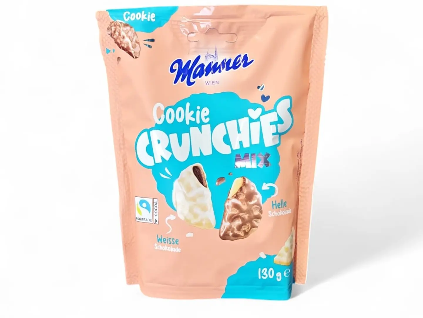 Wafer Manner Crunch Max Milk Chocolate 130g