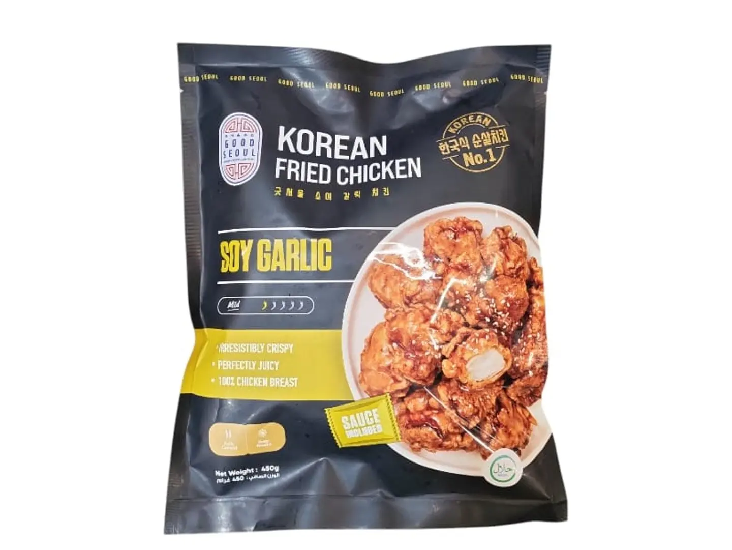 Good Soul Korean Fried Chicken Soy & Garlic 450g