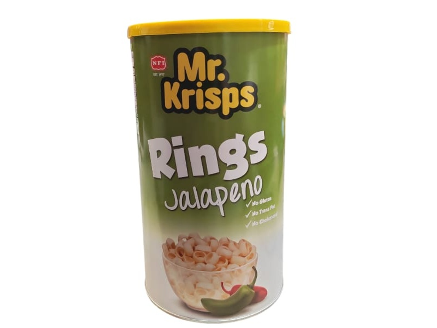 Mr. Krisps Jalapeno Rings 65g Box