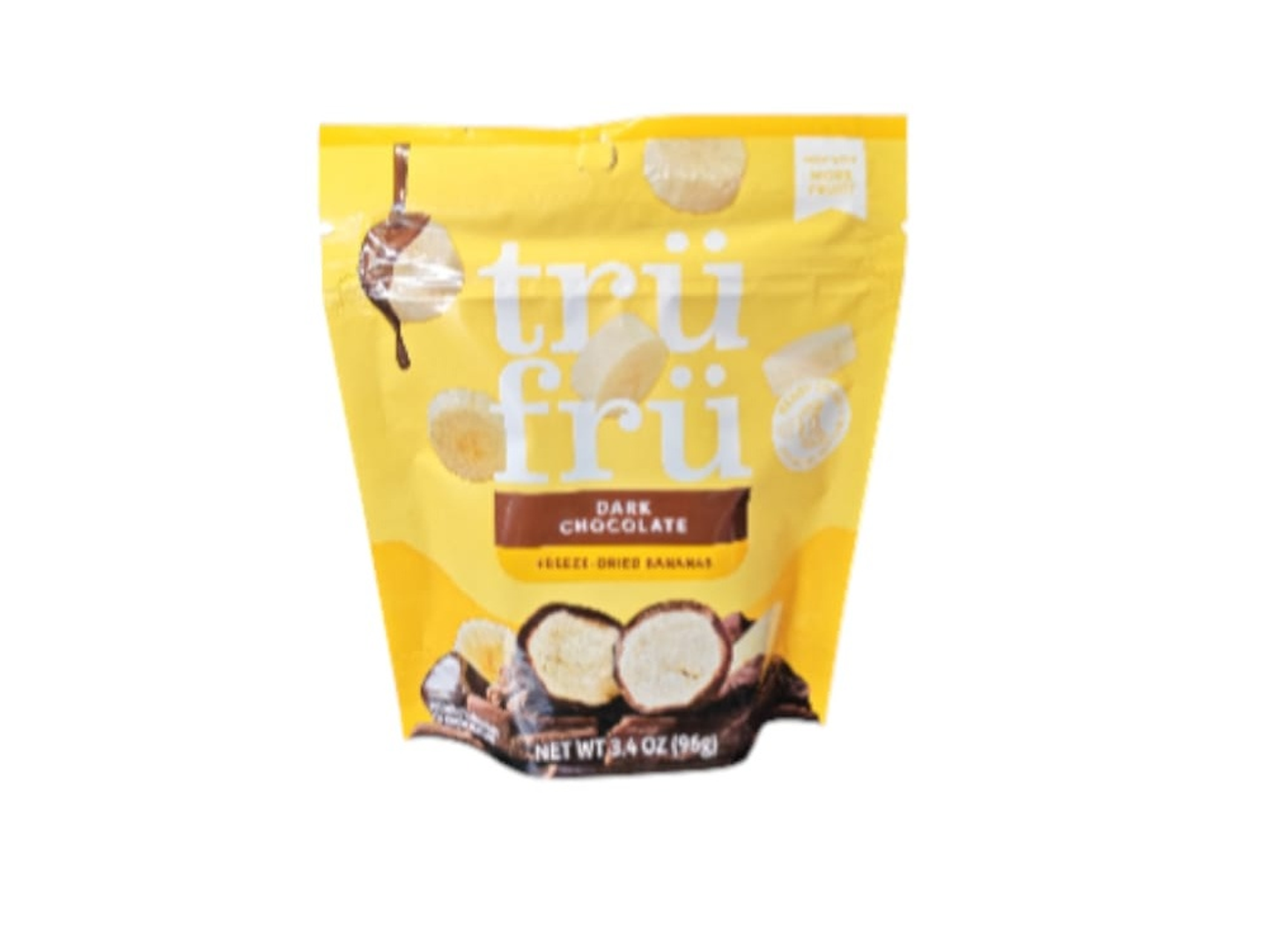 True Fru Banana Dried Chocolate Coated In Dark Chocolate 96g Us