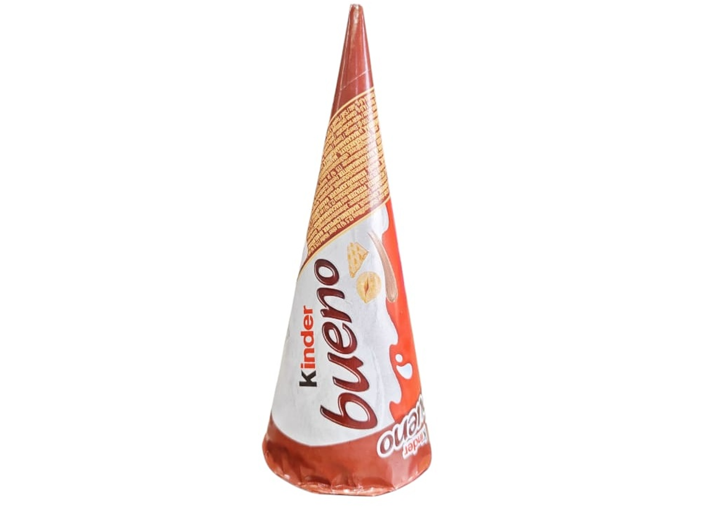 Kinder Bueno Cone Ice Cream With Chocolate And Hazelnut Cream 90ml