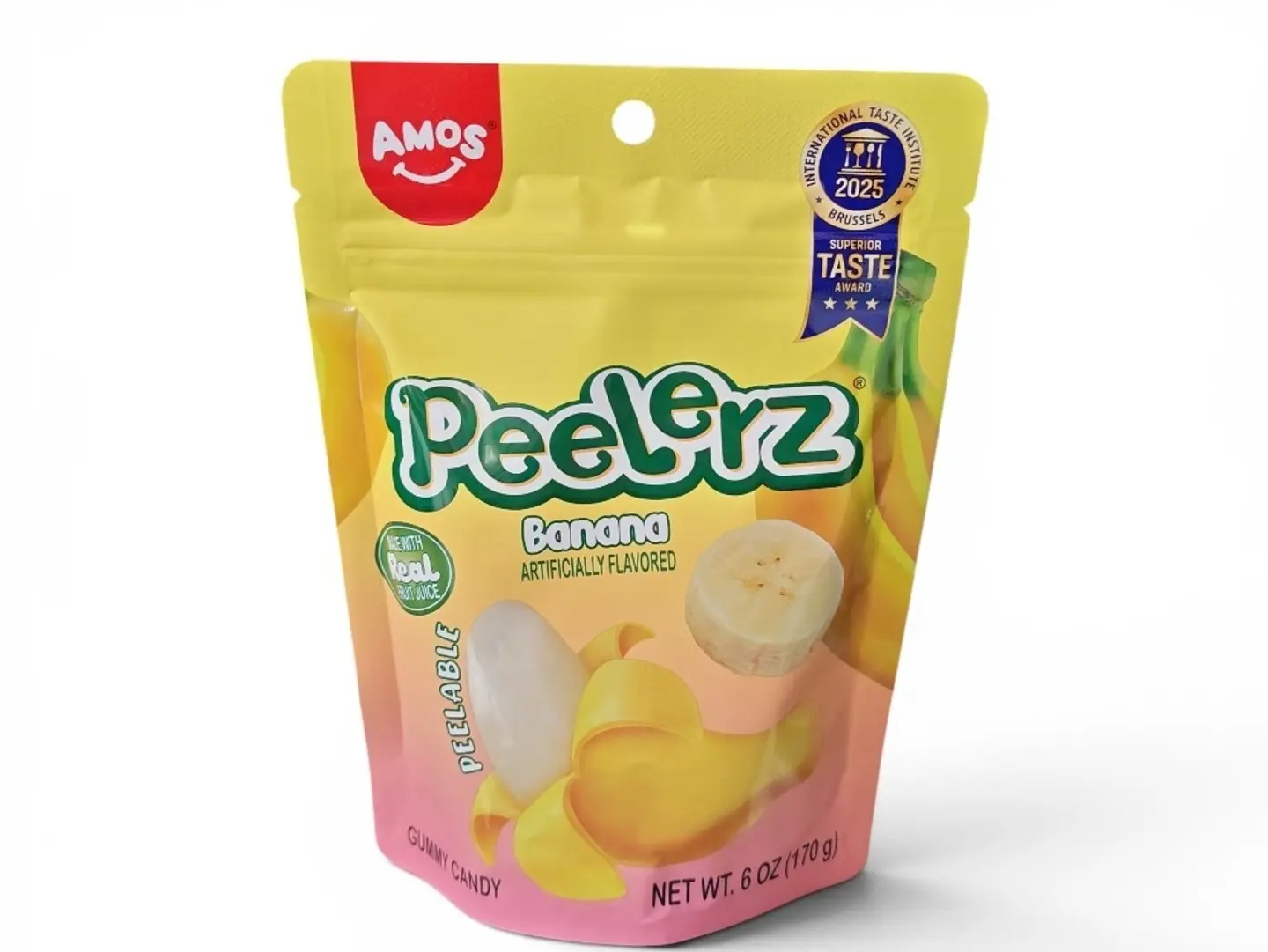 Pillars Banana Flavored Jelly Candy 170g