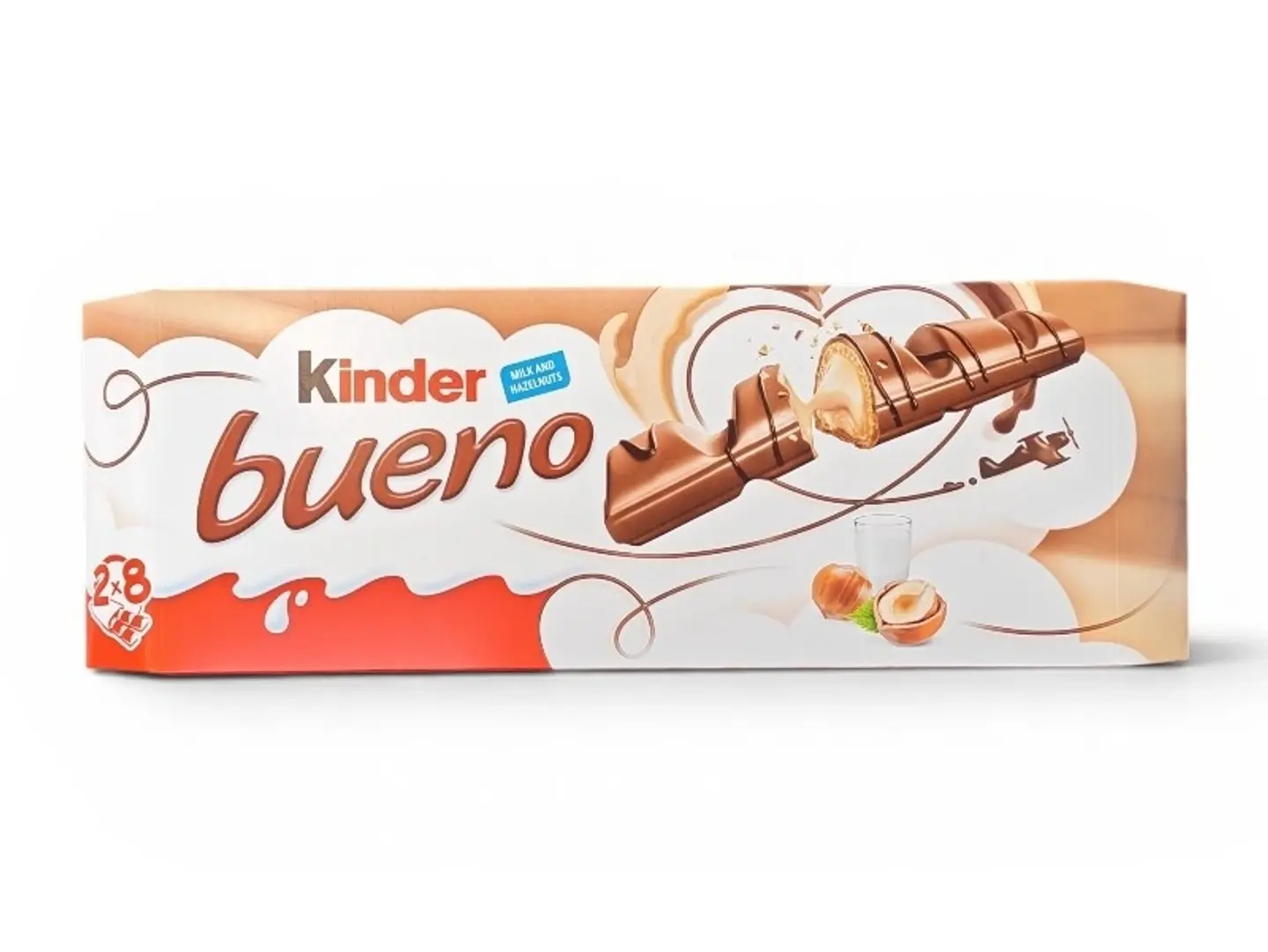 Kinder Bueno Hazelnut Chocolate Bar 344g Imported