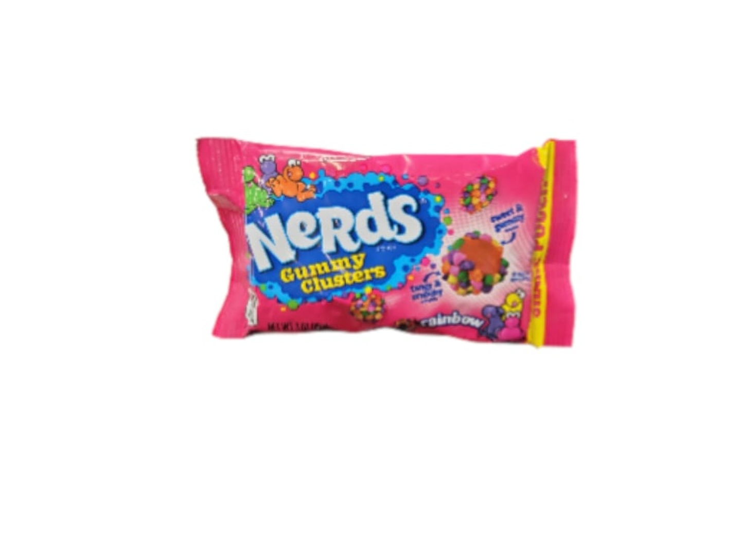Nerds Fruit Flavored Candy Pieces, American Red Bag, 85g