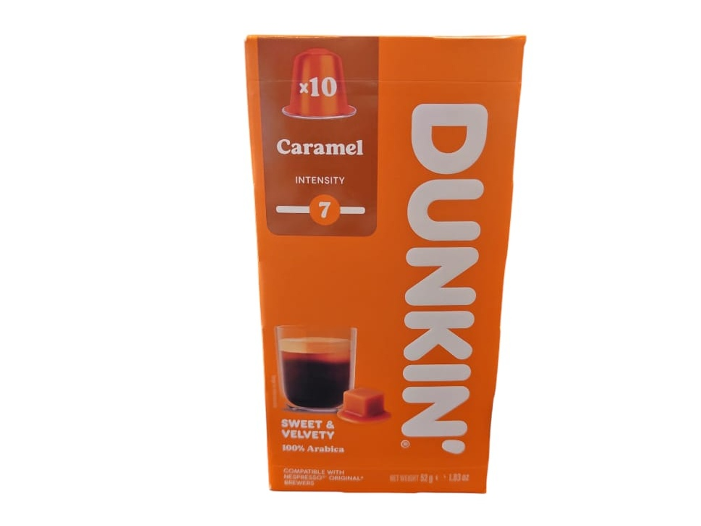 Dunkin Caramel Espresso Capsules 52g