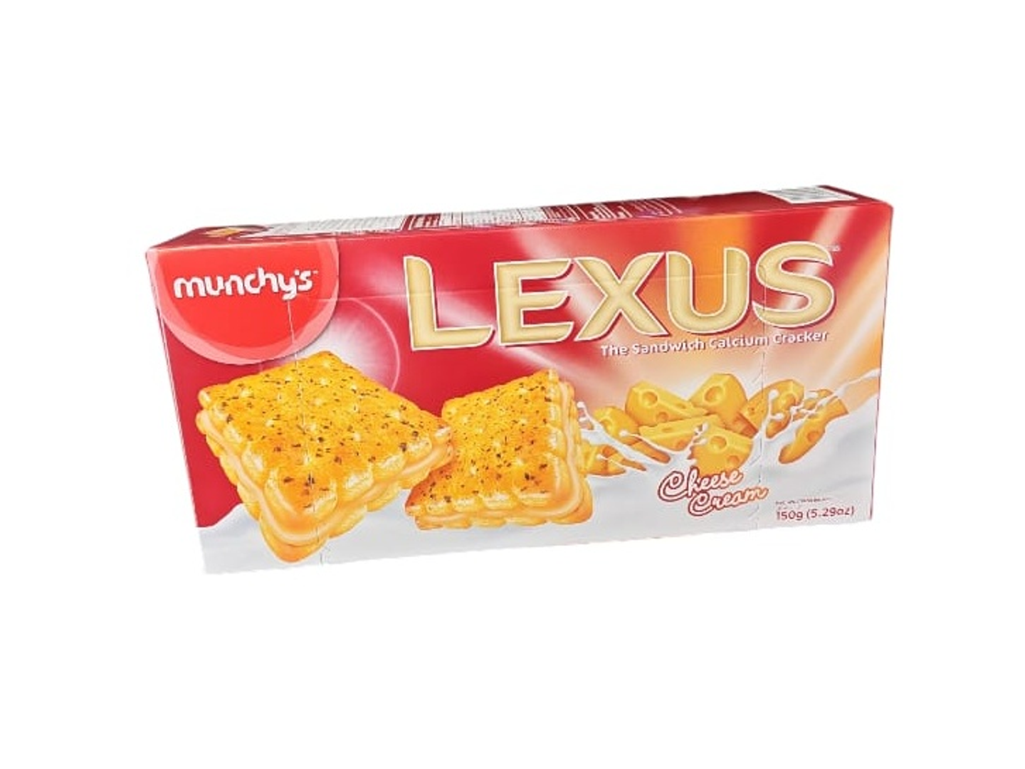 Munchy Lexus Cream Cheese Flavored Biscuits 150g