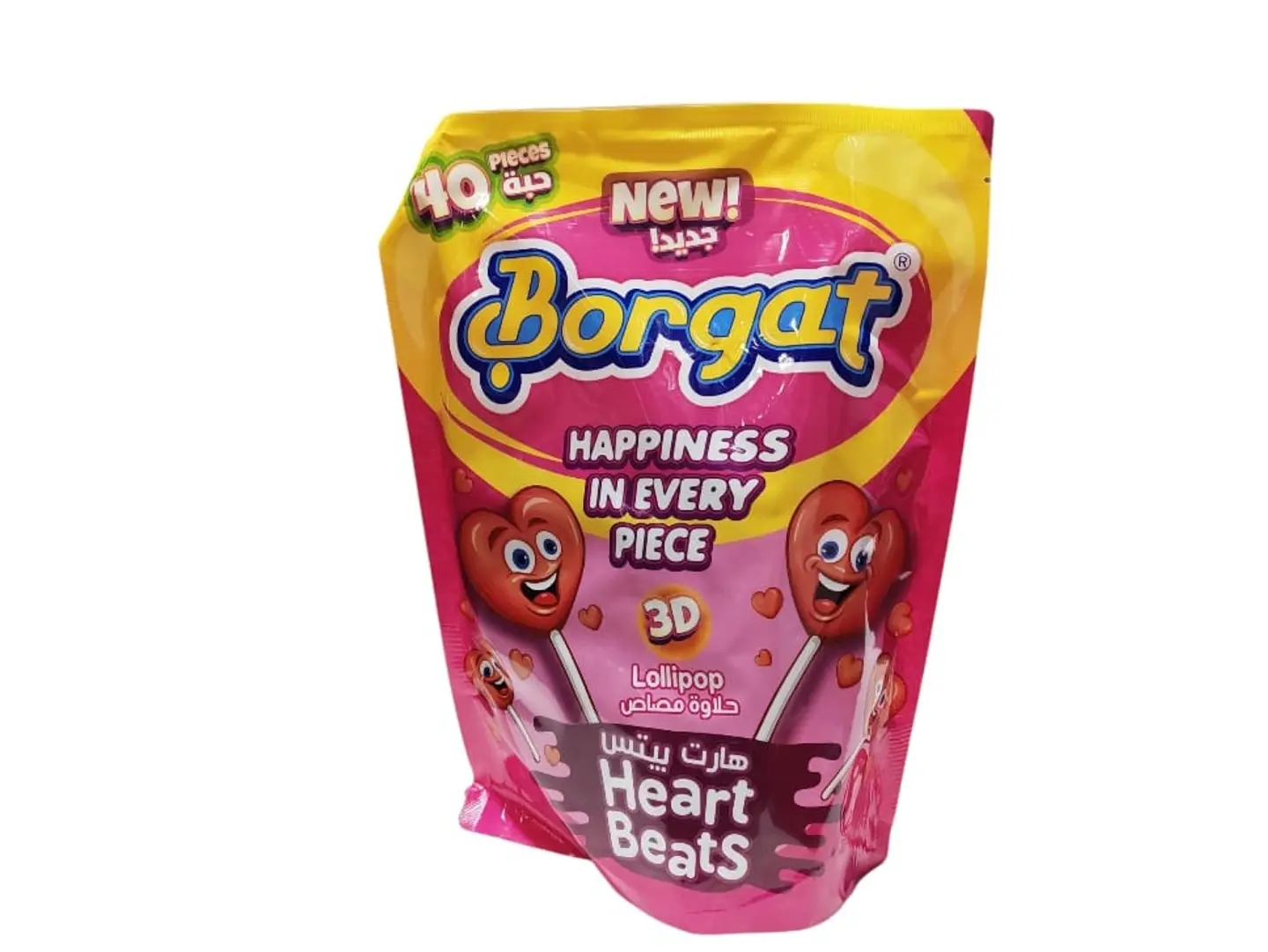 Borgat Heartbites Lollipops 40 Lollipops