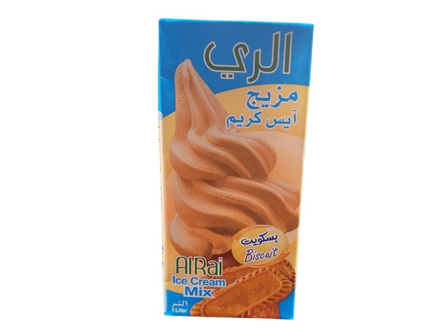 Al Rayy Biscuit Ice Cream Mix 1 L