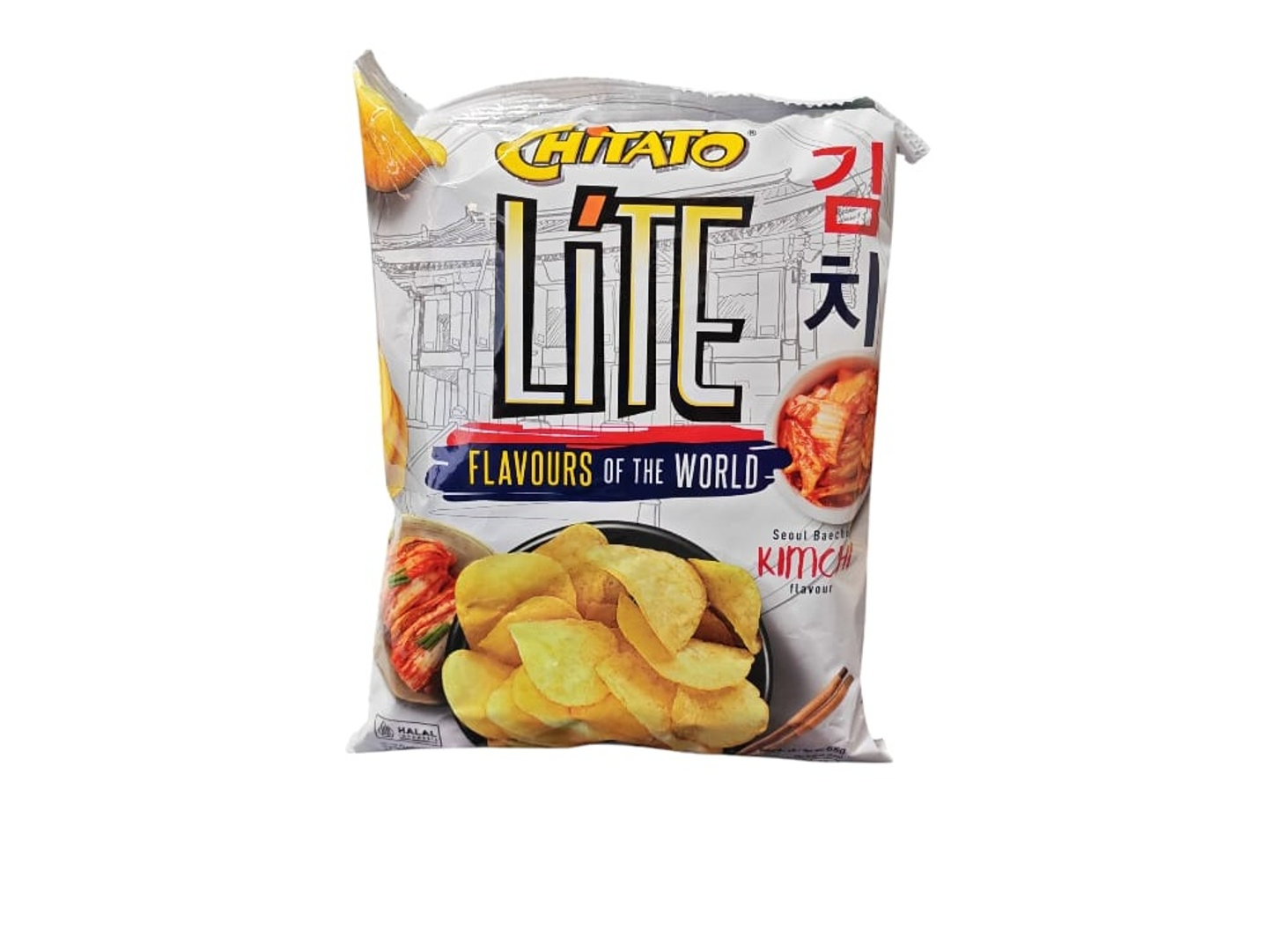 Indomie Chitato Light Kimchi Flavored Chips 65g
