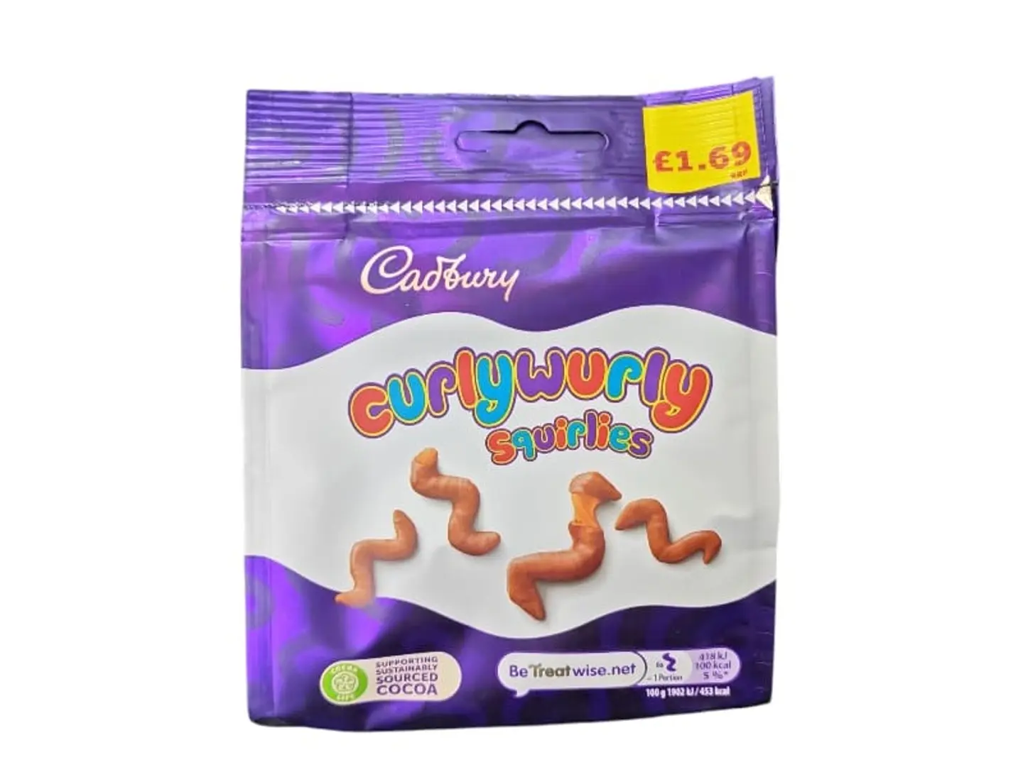 Cadbury Curly Worly Bag 85g