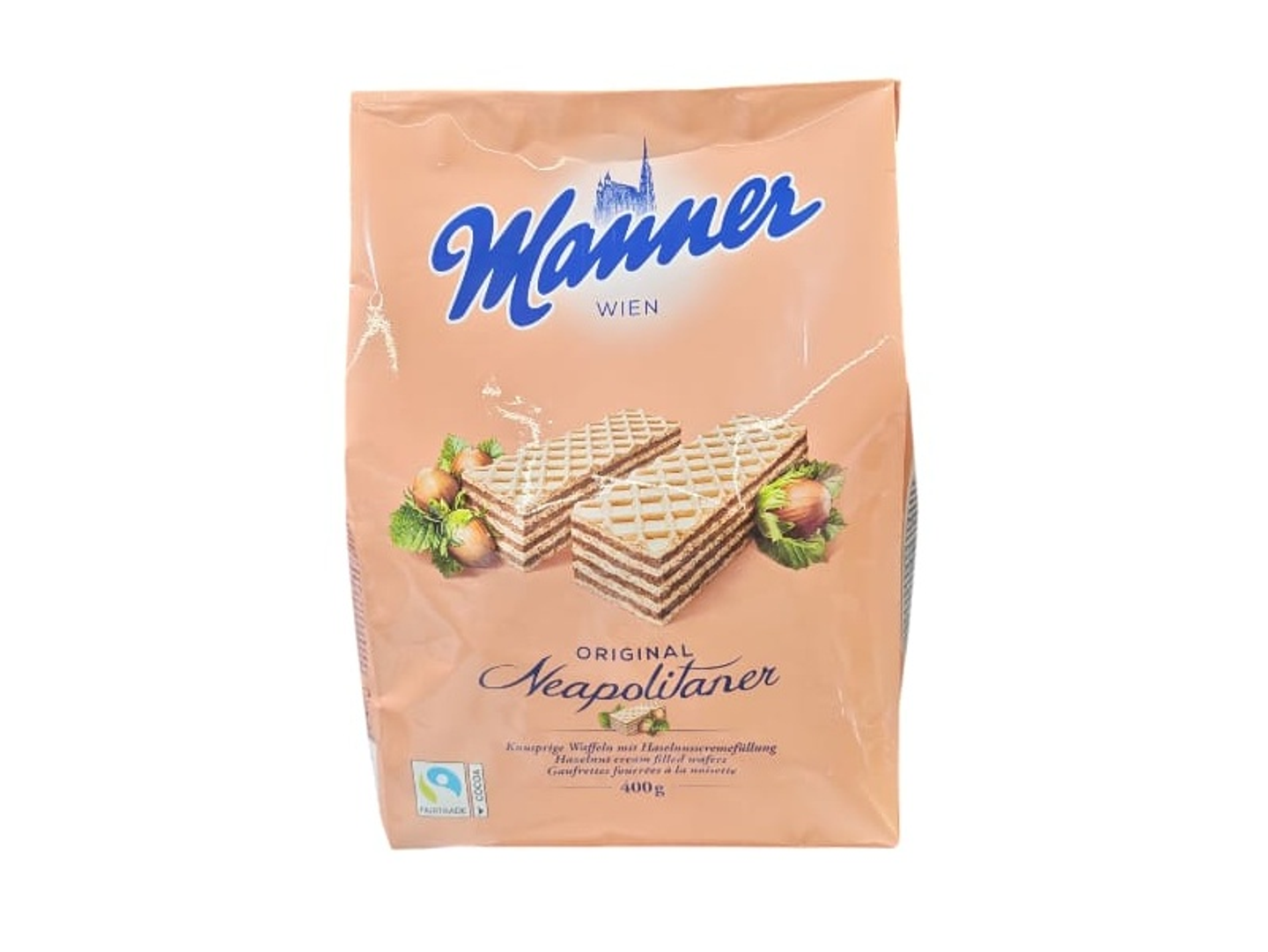 Manner Wafer With Hazelnut 400g