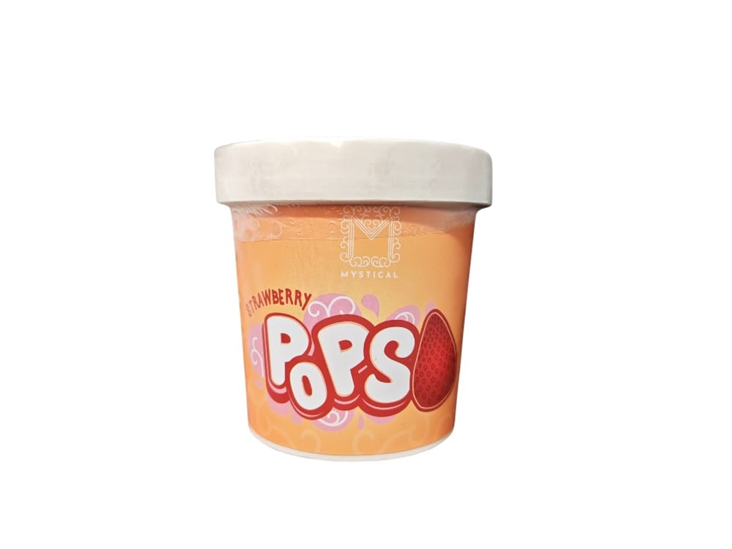 Strawberry Ice Cream Pops 140ml