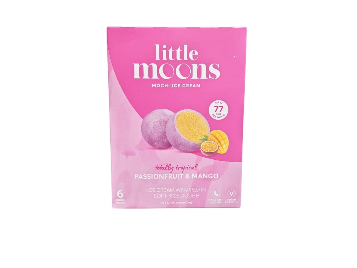 Little Moon Passion Fruit & Mango Mochi Ice Cream 192g