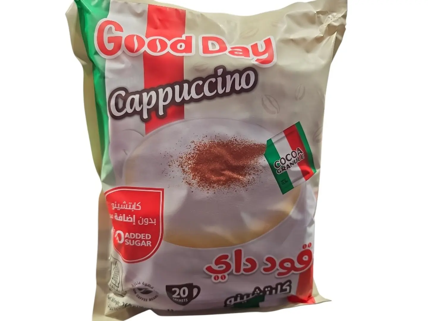 Nescafé Good Day Cappuccino Sugar Free 20 Sachets (13g Each)
