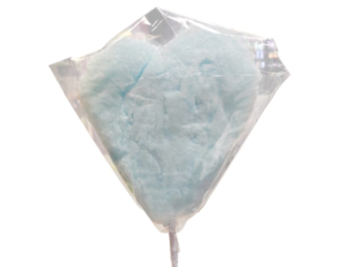 Blue Heart Shaped Cotton Candy