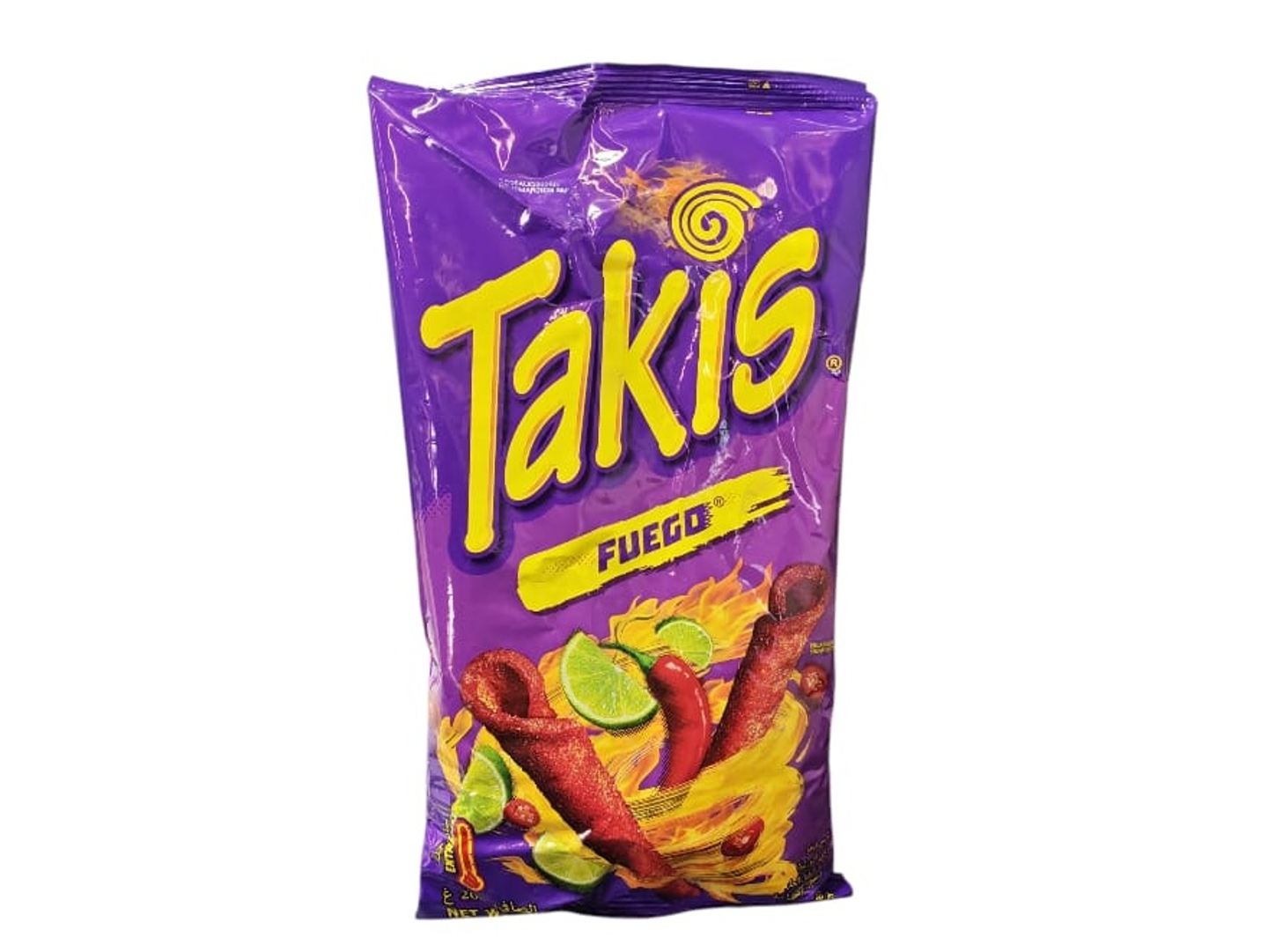Takis Figo Roll Hot Pepper & Lemon Flavor 200g Imported