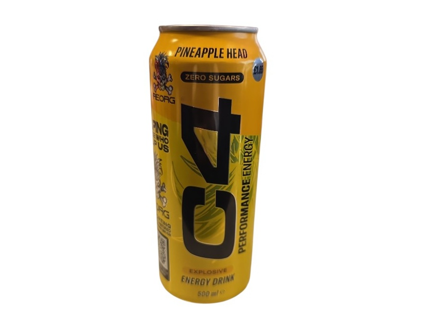 C4 Pineapple Head Without Sugar 500 Ml