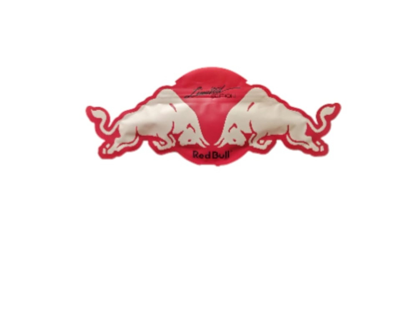 Red Bull Gum, Red And White Bag, Japanese