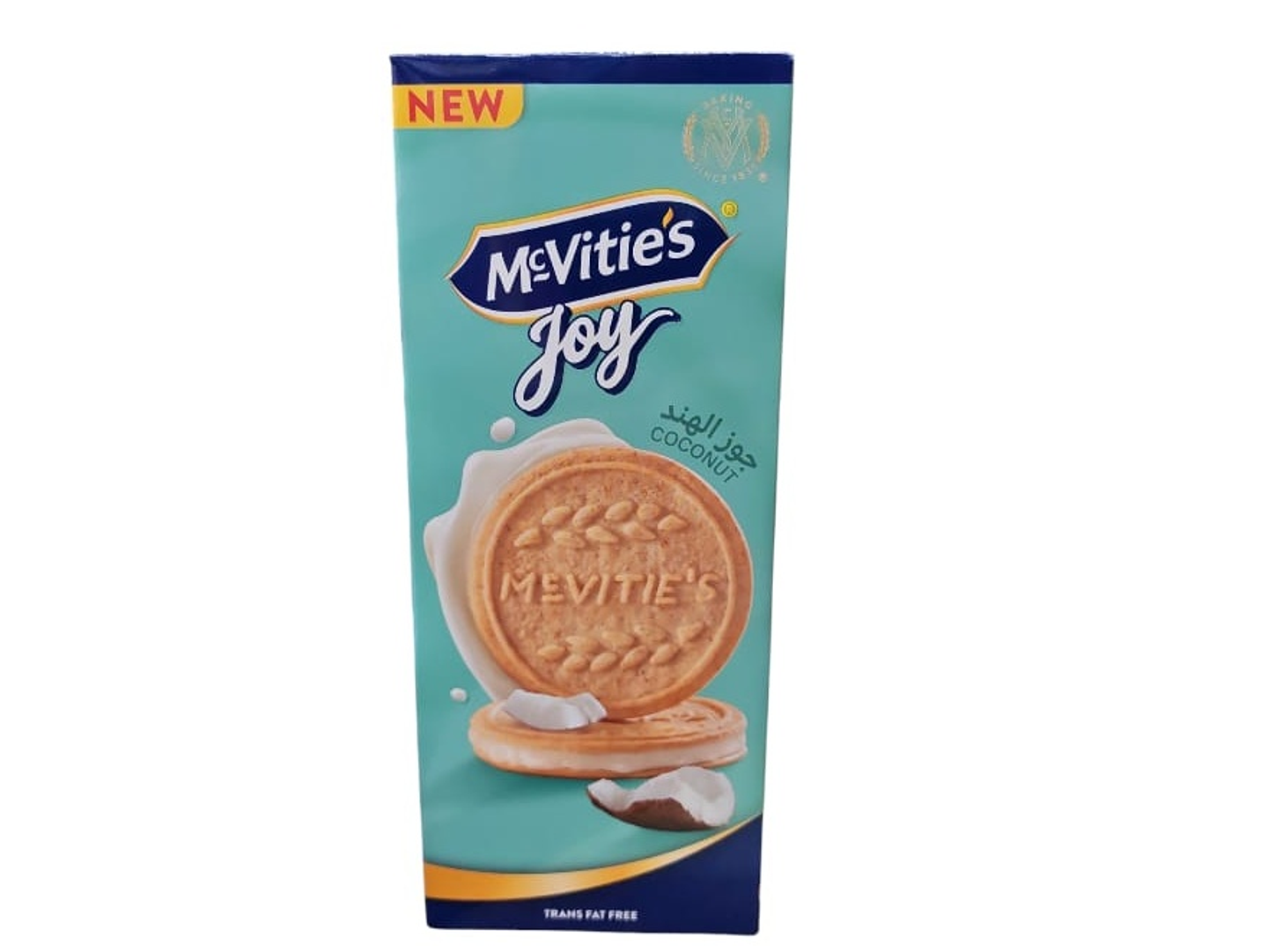 Mc Vitie's Joy Digestives Coconut Flavour Biscuits 112.5g