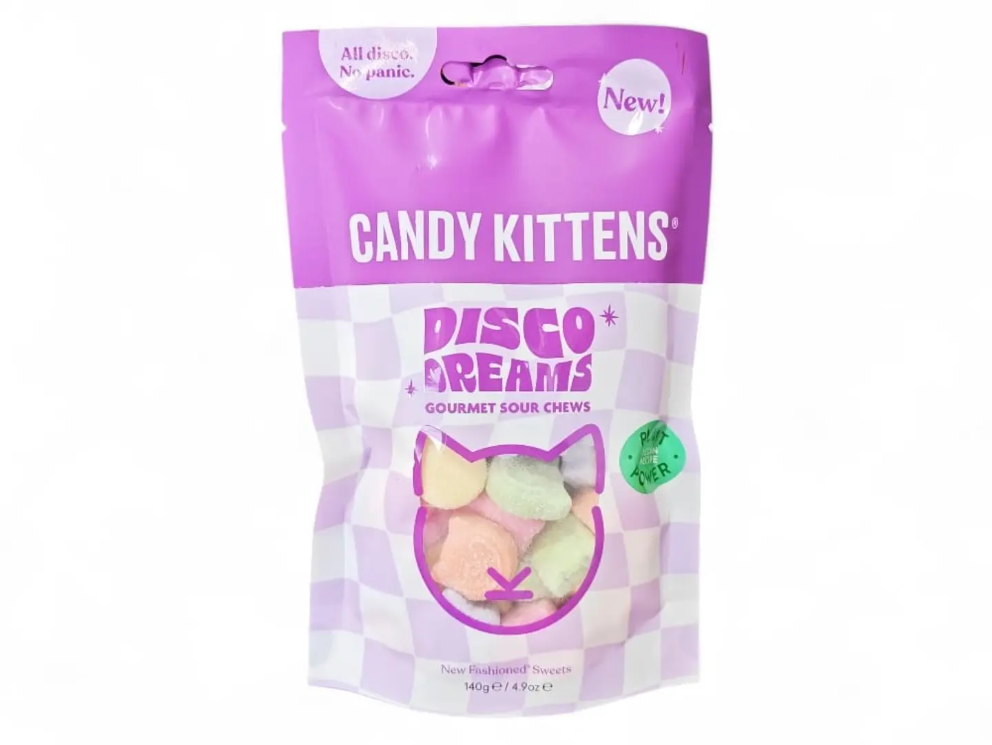 Candy Kittens Fruity Sour Flavored Candies 140g Imported