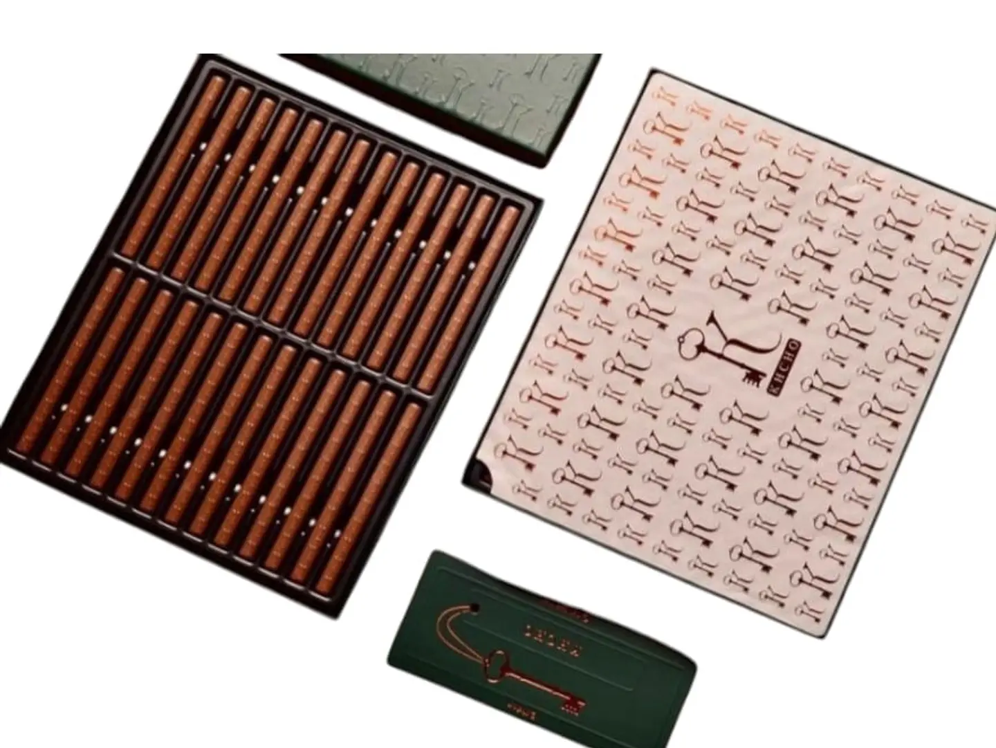 Box Key To Happiness Crepe Lace Sticks