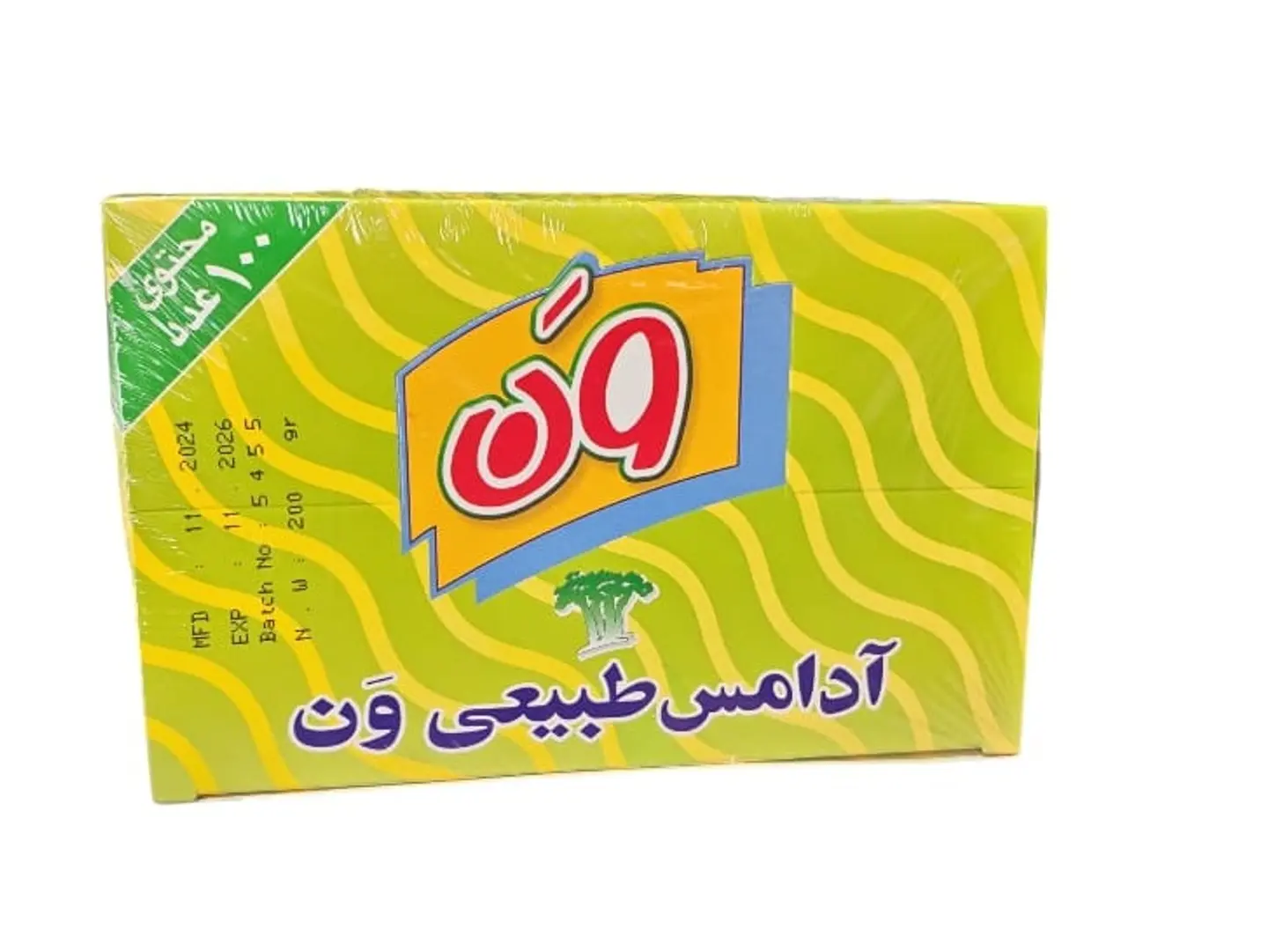 Adams One Natural Chewing Gum 100 Gums
