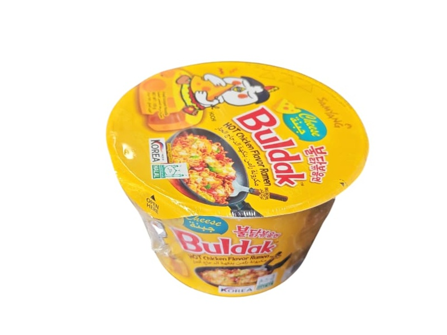 Indomie Korean Samyang Buldak Spicy Chicken Flavored Ramen Noodles Cheese Box 105g