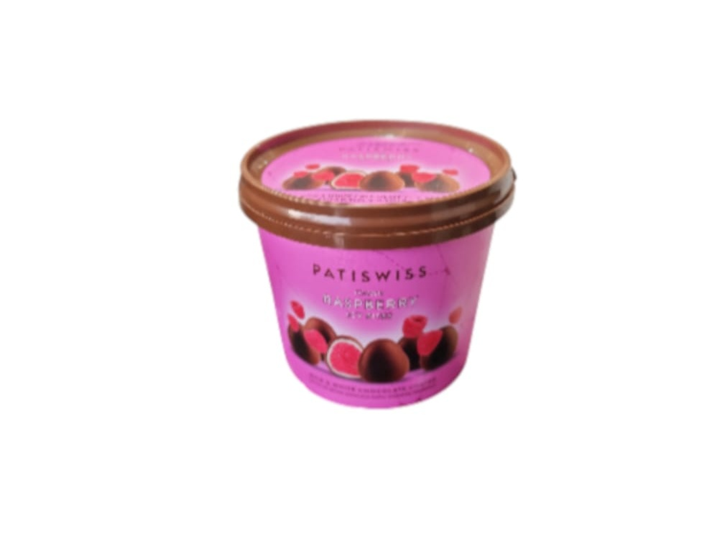 Patisseries Fresh Frozen Berry Ice Cream Covered In White And Milk Chocolate 130g