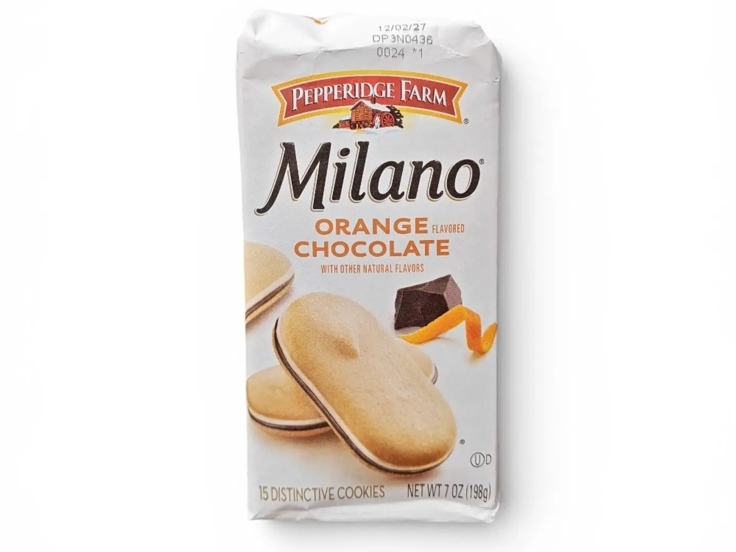 Beebridge Farm Milano Chocolate & Orange Filled Biscuits 198g