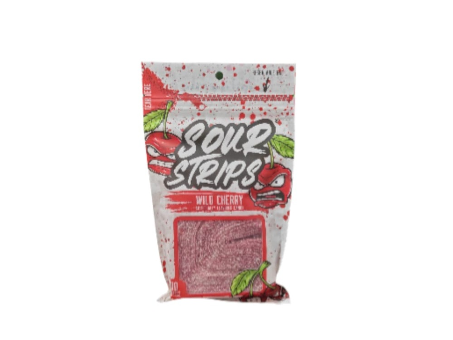 Sour Strips Cherry Flavored Tart Candy 96g