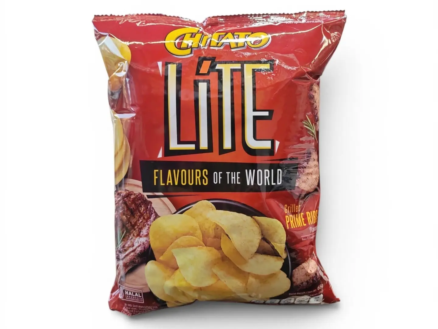 Indomie Chitato Chips Grilled Meat Flavor (65g)