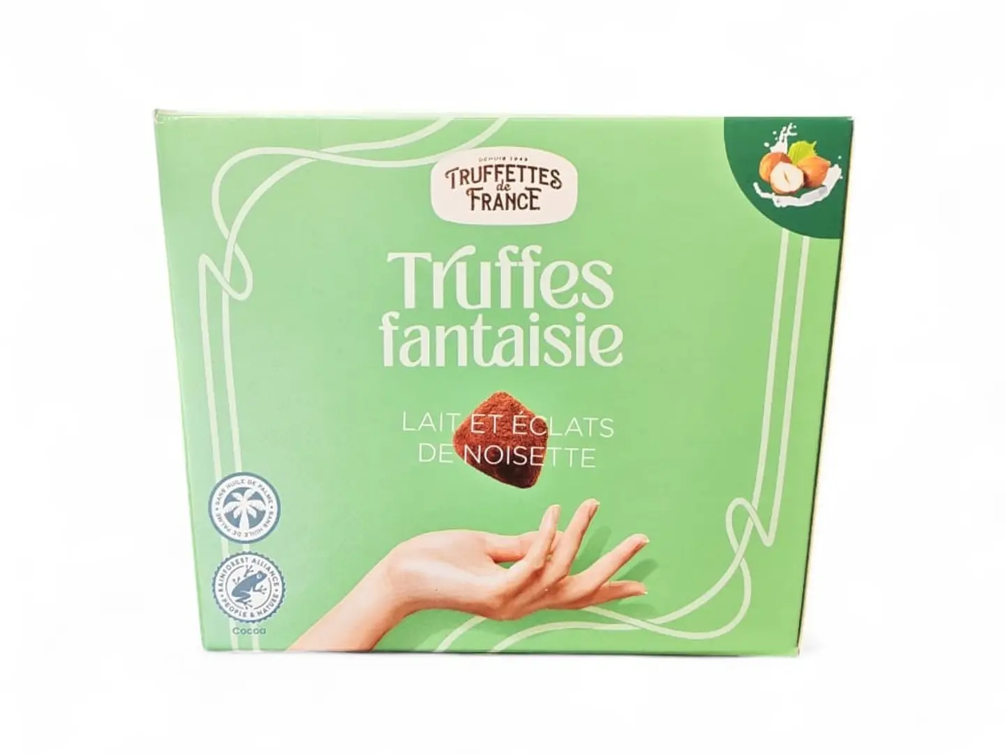 French Chocolate Truffles With Hazelnut Flavor, 200 Grams