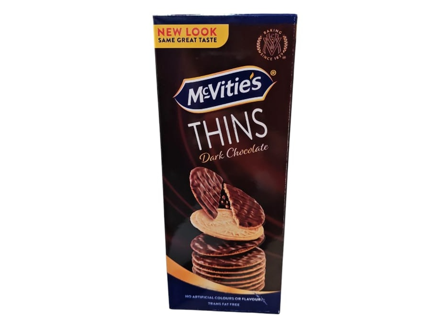 Mc Vities Thins Digestives Dark Chocolate Flavour Biscuits 150g