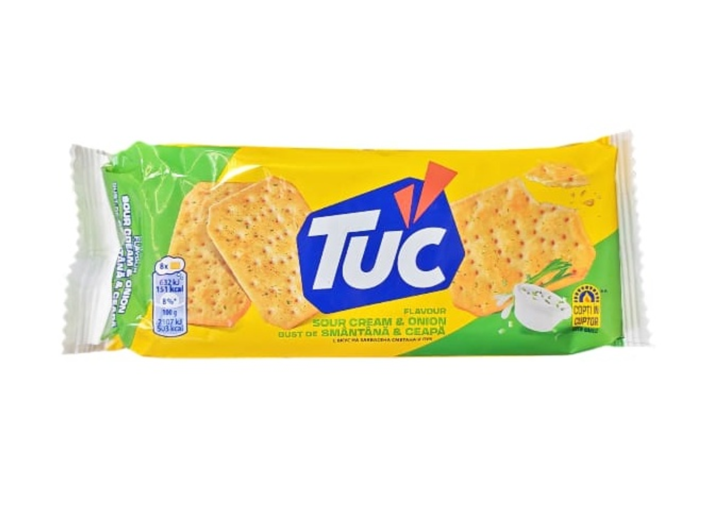Tuc Sour And Onion Flavored Biscuits 100g