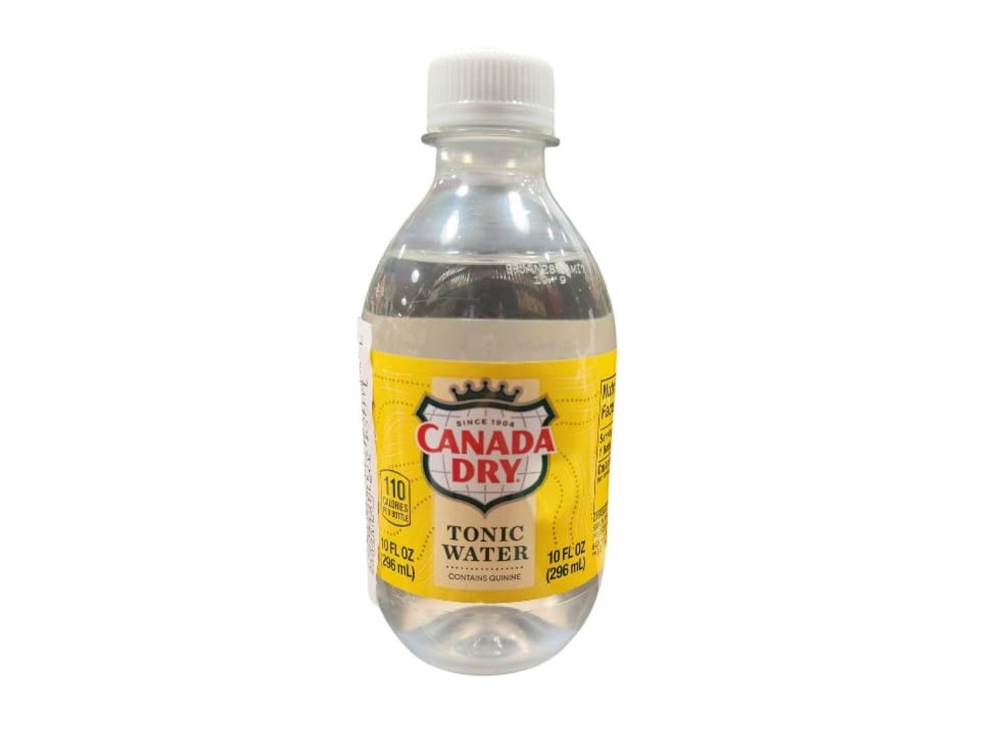 Canada Dry Tonic Water, Yellow Gas, 296 M