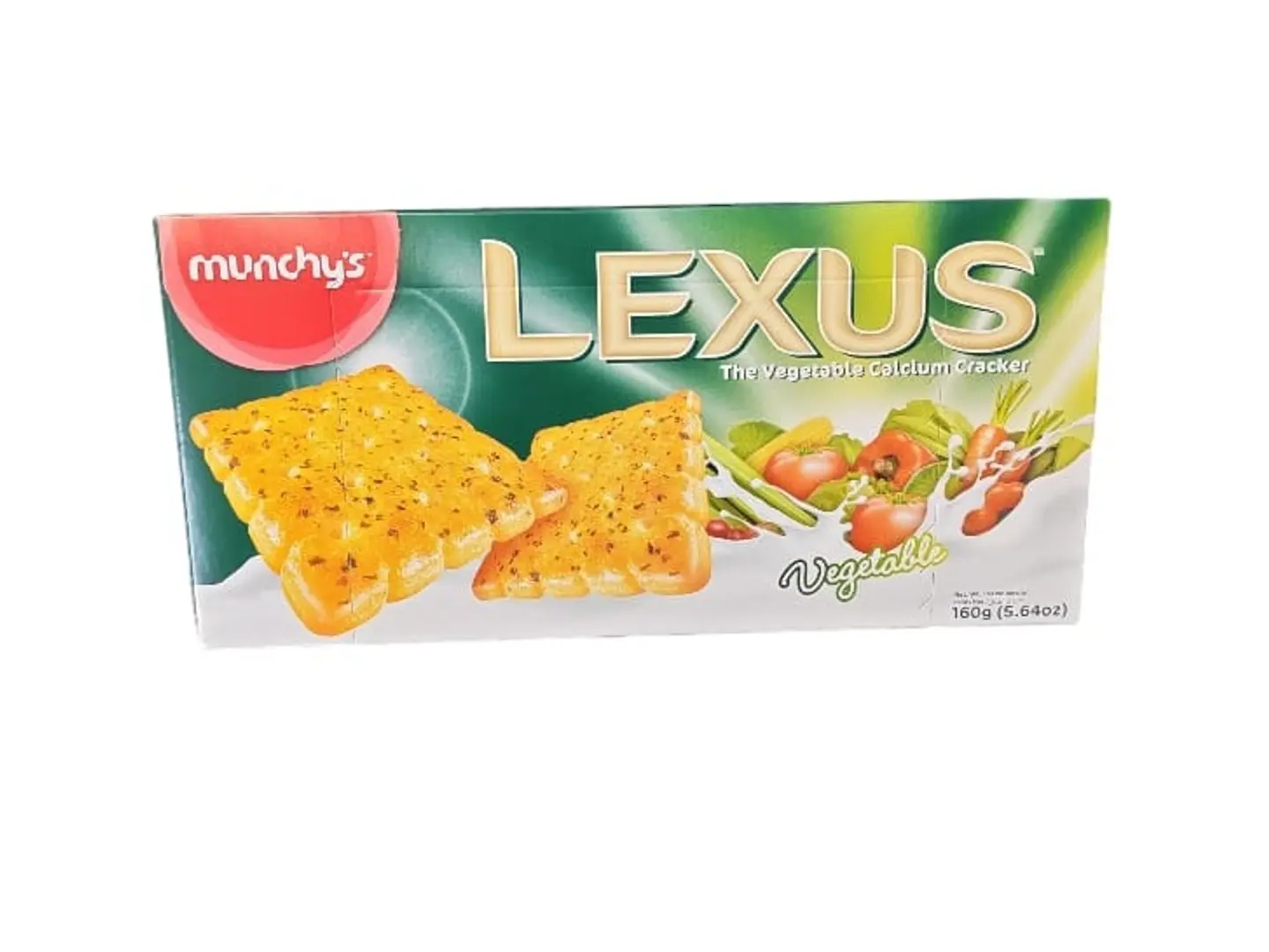 Munchy Lexus Vegetable Flavored Biscuits 160g