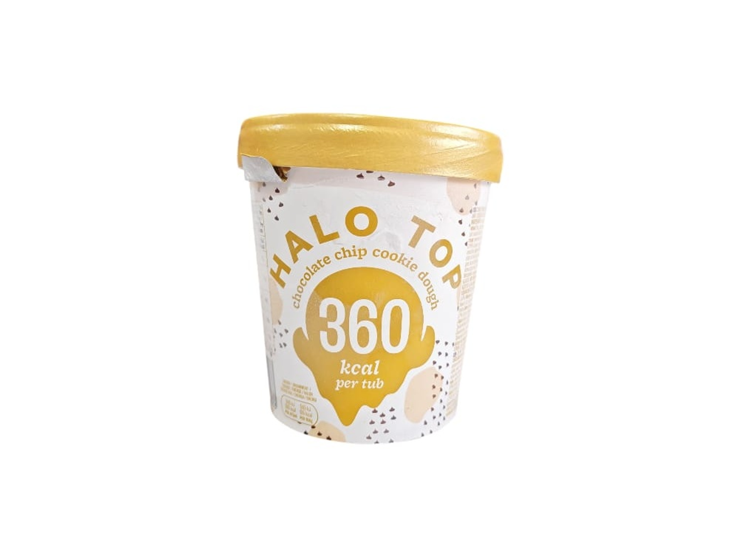 Halo Top Chocolate Chip Cookie Dough Ice Cream 473ml