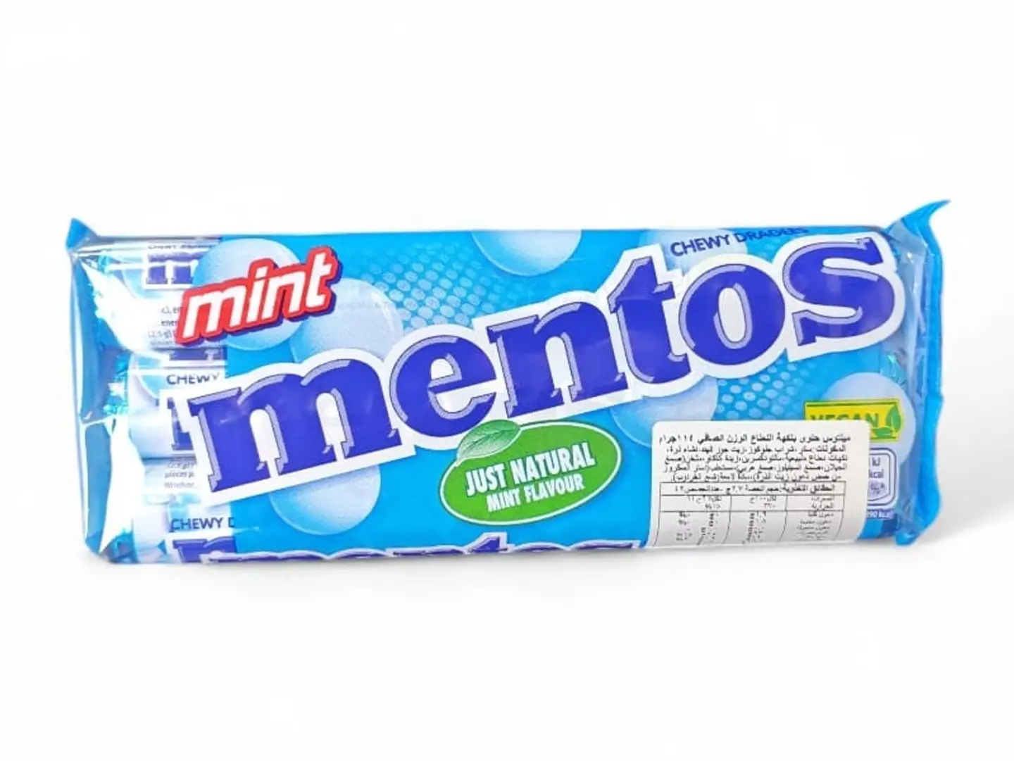 Mentos Mint Flavored Candy 114g Imported