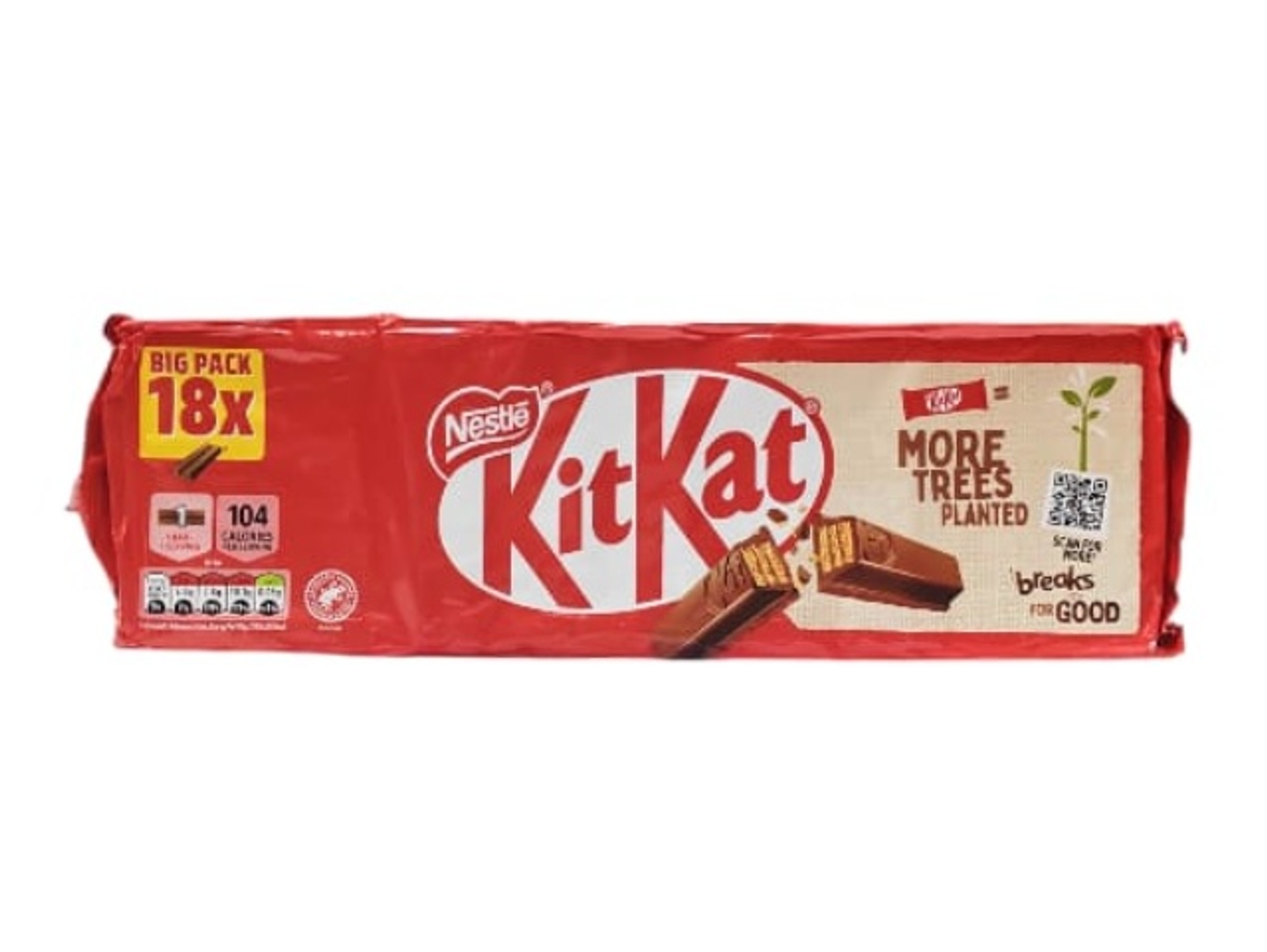 Kit Kat British Bar 18 Pieces 372.6g