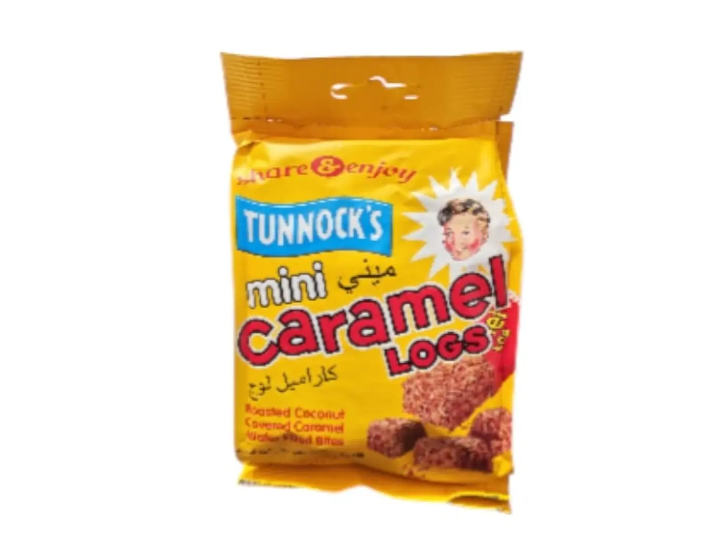 Tonks Caramel Mini Log Sachet 150g