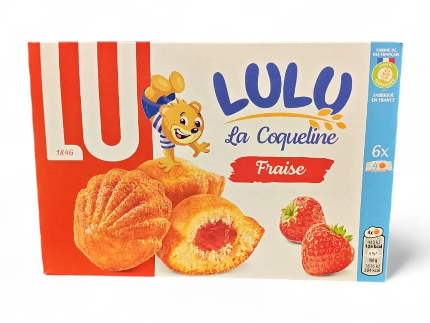 Lulu Lacoqueline Strawberry Cake 165g