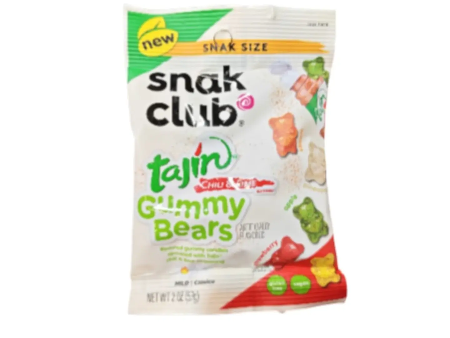Jelly Snack Shaped Bear With Fruits And Tajine Spices 57g American