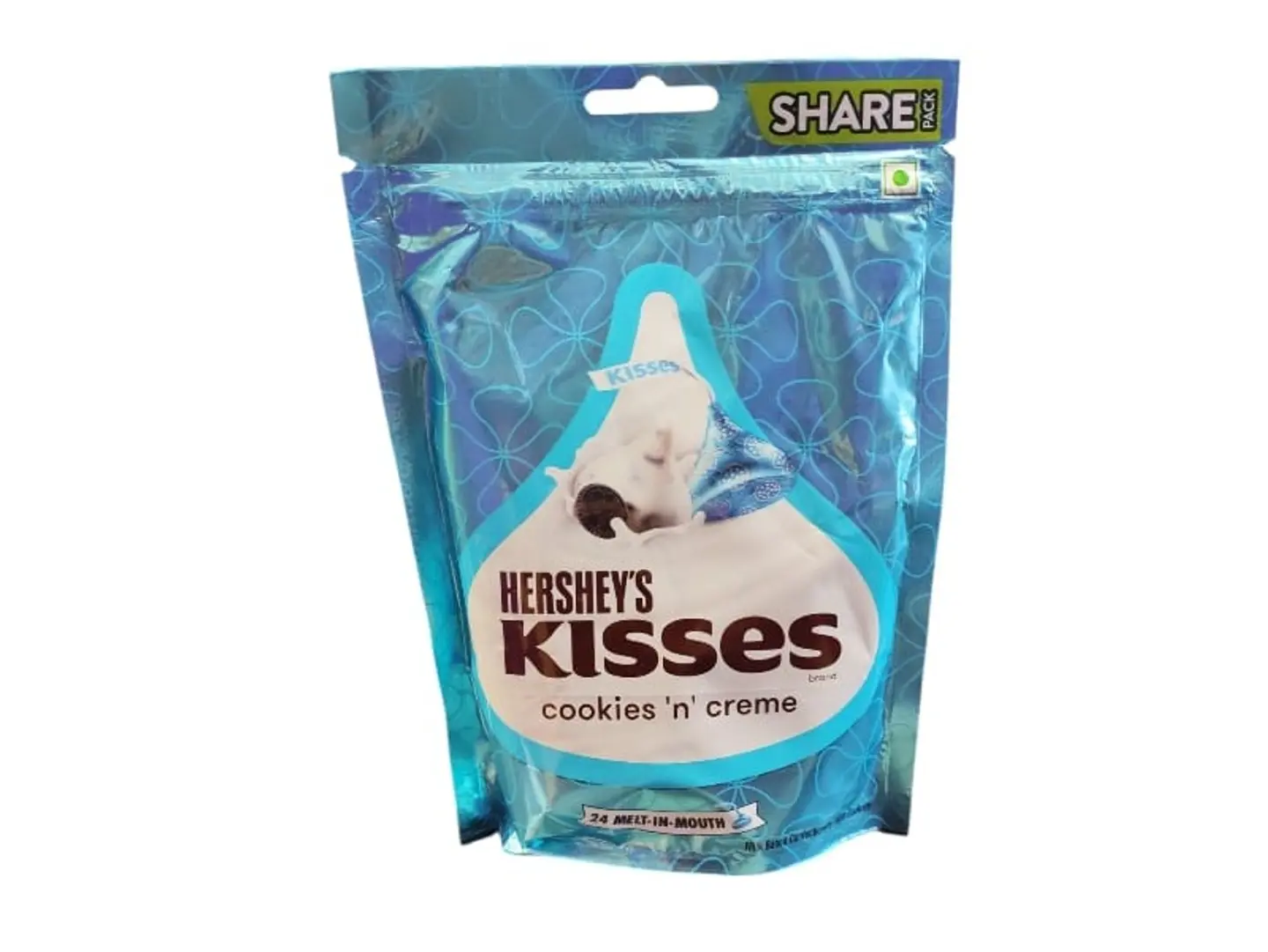 Hershey's Kisses Cookie Cream Sachet 100.8g